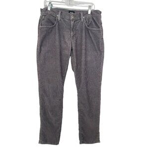 Hudson Women's Corduroy Pants Gray Size 32